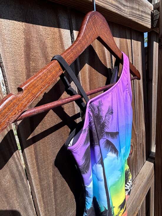 Girls Sport Surf Club One-Shoulder Cut-Out One Piece Swimsuit Size M (10) NWT - Picture 5 of 12